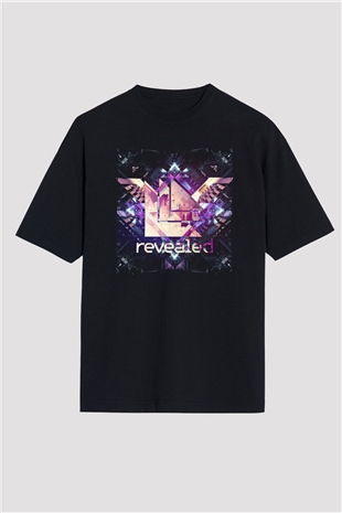 Hardwell Siyah Oversize Tişört Oversize T-shirt - TişörtFabrikası