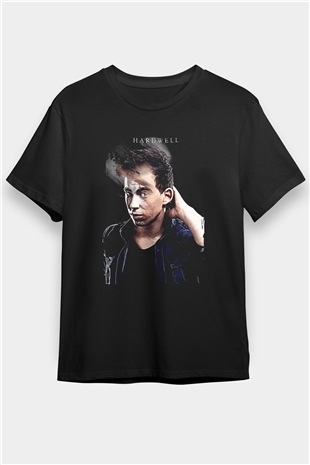 Hardwell Siyah Unisex Tişört T-Shirt - TişörtFabrikası