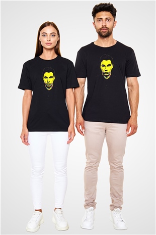 Hardwell Siyah Unisex Tişört T-Shirt - TişörtFabrikası