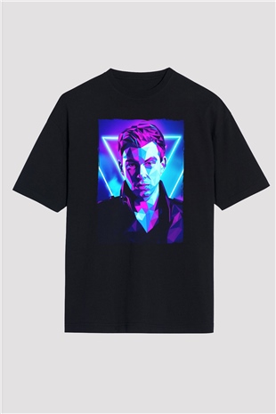 Hardwell Siyah Oversize Tişört Oversize T-shirt - TişörtFabrikası