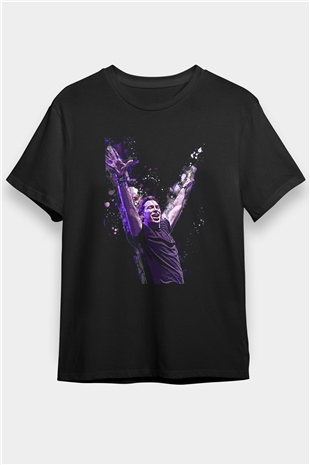 Hardwell Siyah Unisex Tişört T-Shirt - TişörtFabrikası
