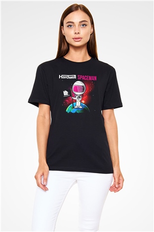 Hardwell Siyah Unisex Tişört T-Shirt - TişörtFabrikası