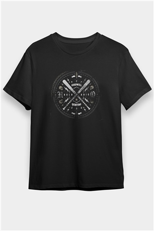 Hardwell Siyah Unisex Tişört T-Shirt - TişörtFabrikası