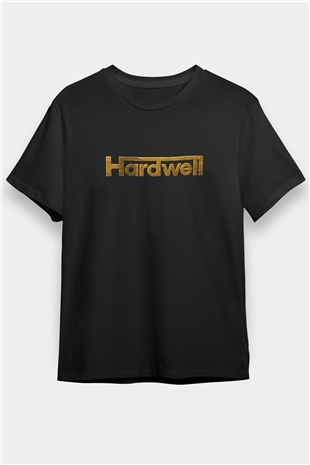 Hardwell Siyah Unisex Tişört T-Shirt - TişörtFabrikası