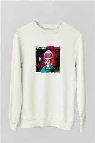 HardwellBaskılı Beyaz Sweatshirt