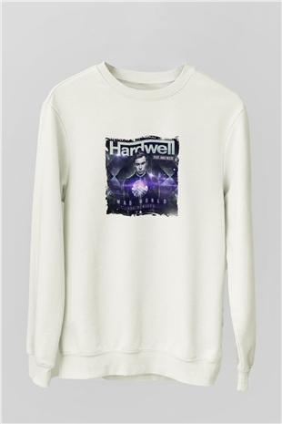 HardwellBaskılı Beyaz Sweatshirt