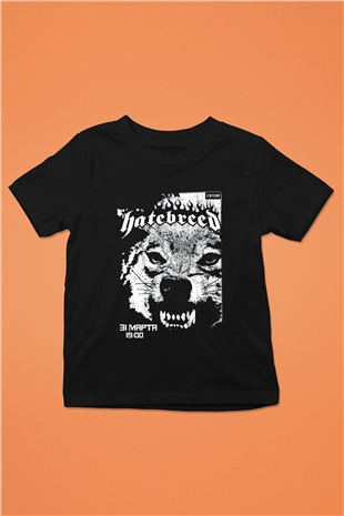 Hatebreed Baskılı Siyah Unisex Çocuk Tişört