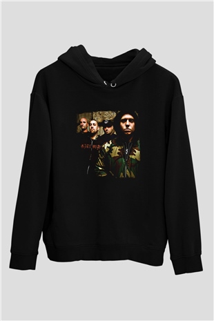 Hatebreed Baskılı Unisex Siyah Hoodie