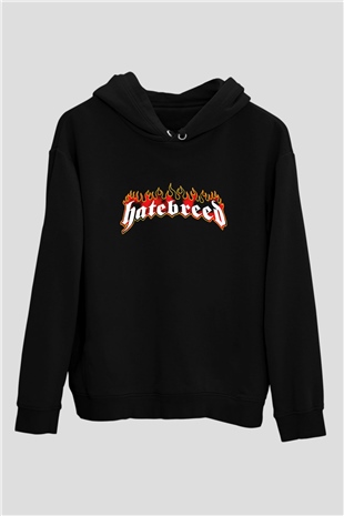 Hatebreed Siyah Unisex Hoodie