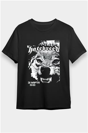 Hatebreed Siyah Unisex Tişört T-Shirt - TişörtFabrikası