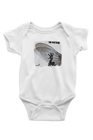 Haunted (The) Baskılı Unisex Beyaz Bebek Body - Zıbın