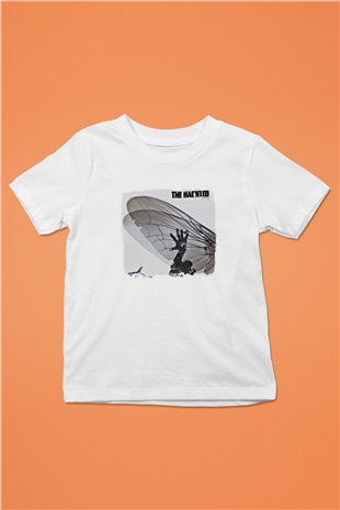 Haunted (The) Baskılı Unisex Beyaz Çocuk Tişört