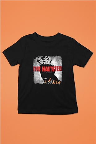Haunted (The) Baskılı Unisex Siyah Çocuk Tişört