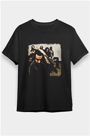 Haunted (The) Baskılı Unisex Siyah Tişört