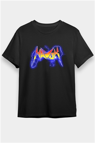 Havok Baskılı Unisex Siyah Tişört - Tshirt