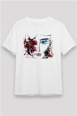 Hayat Beyaz Unisex Tişört T-Shirt - TişörtFabrikası