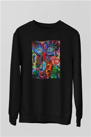 Hayat Siyah Unisex Sweatshirt