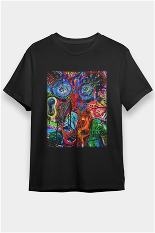 Hayat Siyah Unisex Tişört T-Shirt - TişörtFabrikası