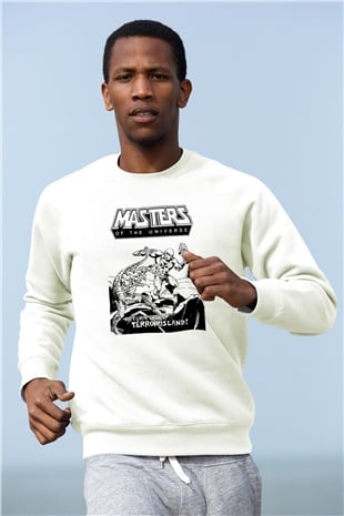 He-Man and the Masters of Universe Beyaz Unisex Sweatshirt