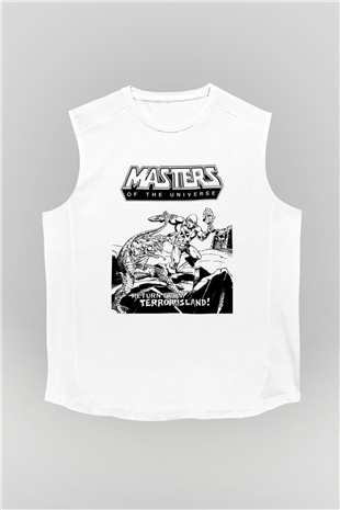 He-Man and the Masters of Universe Beyaz Unisex Kolsuz Tişört