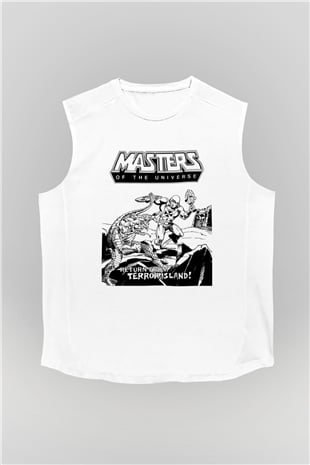 He-Man and the Masters of Universe Beyaz Unisex Kolsuz Tişört