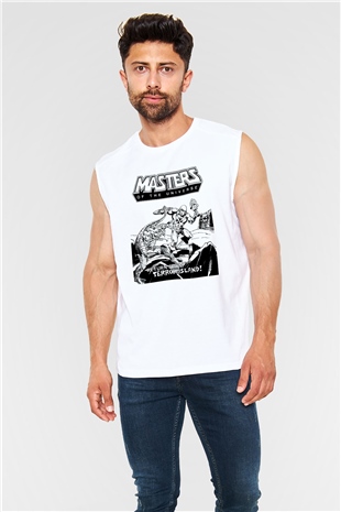 He-Man and the Masters of Universe Beyaz Unisex Kolsuz Tişört
