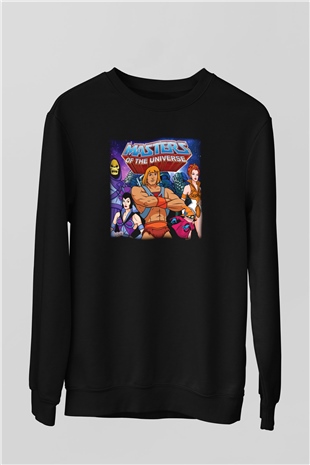 He-Man and the Masters of Universe Siyah Unisex Sweatshirt