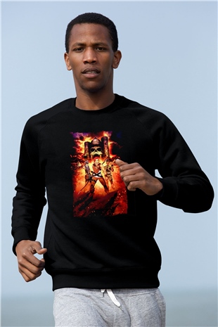 He-Man and the Masters of Universe Siyah Unisex  Sweatshirt