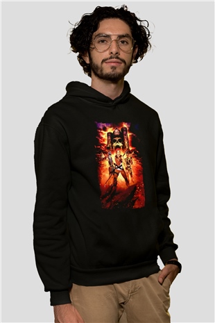 He-Man and the Masters of Universe Siyah Unisex Hoodie