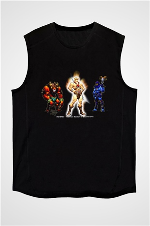 He-Man and the Masters of Universe Siyah Unisex Kolsuz Tişört