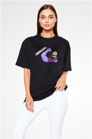 He-Man and the Masters of Universe Siyah Unisex Oversize Tişört