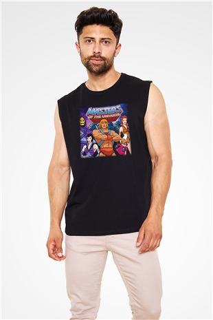 He-Man and the Masters of Universe Siyah Unisex Kolsuz Tişört