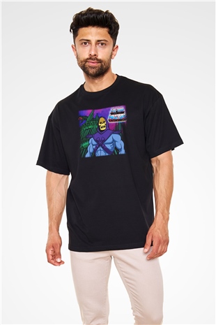 He-Man and the Masters of Universe Siyah Unisex Oversize Tişört