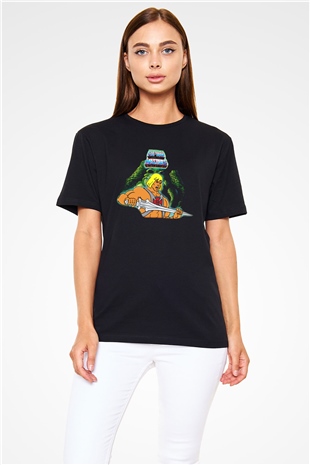 He-Man and the Masters of Universe Siyah Unisex Tişört
