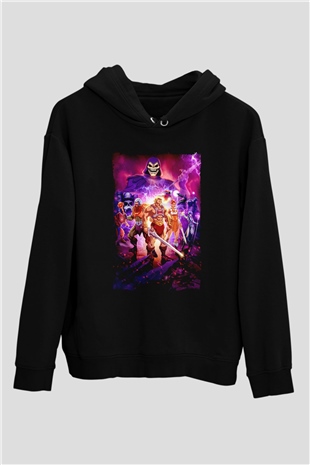 He-Man and the Masters of Universe Siyah Unisex Hoodie