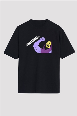 He-Man and the Masters of Universe Siyah Unisex Oversize Tişört