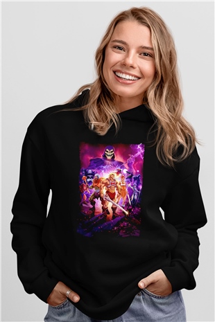 He-Man and the Masters of Universe Siyah Unisex Hoodie