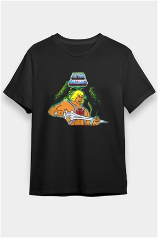 He-Man and the Masters of Universe Siyah Unisex Tişört