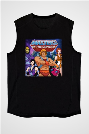 He-Man and the Masters of Universe Siyah Unisex Kolsuz Tişört