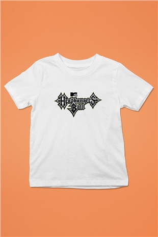 Headbangers Ball Beyaz Unisex Çocuk Tişört