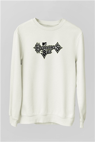 Headbangers Ball Beyaz Unisex Sweatshirt