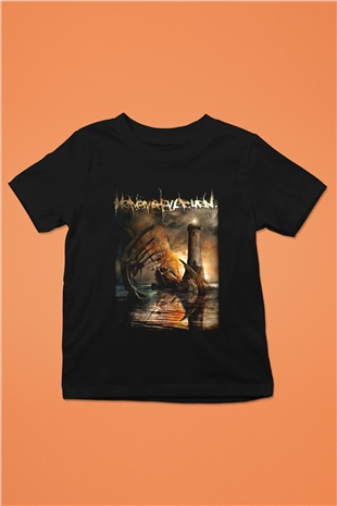 Heaven Shall Burn Baskılı Siyah Unisex Çocuk Tişört