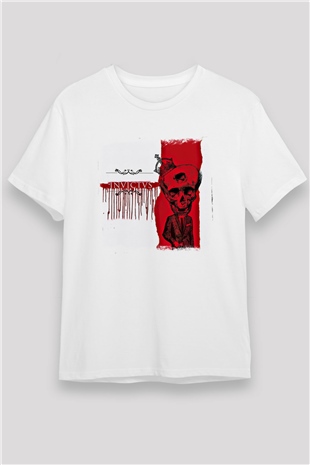 Heaven Shall Burn Baskılı Unisex Beyaz Tişört