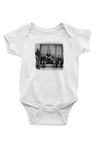 Heaven Shall Burn Baskılı Unisex Beyaz Bebek Body - Zıbın
