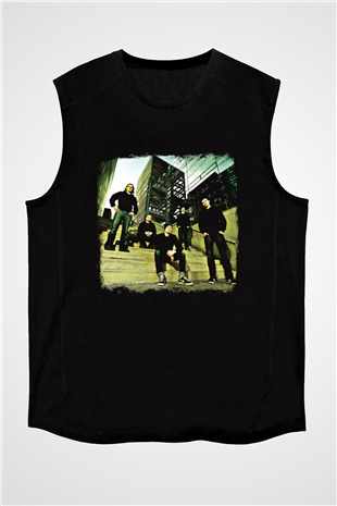 Heaven Shall Burn Baskılı Unisex Siyah Kolsuz Tişört