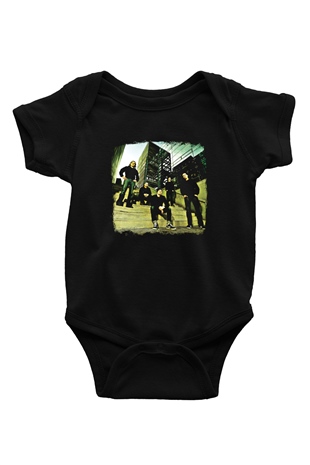 Heaven Shall Burn Baskılı Unisex Siyah Bebek Body - Zıbın