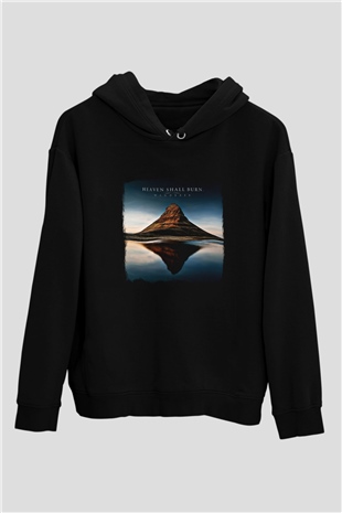 Heaven Shall Burn Baskılı Unisex Siyah Hoodie