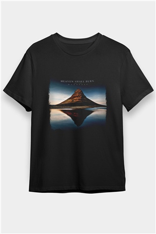 Heaven Shall Burn Baskılı Unisex Siyah Tişört