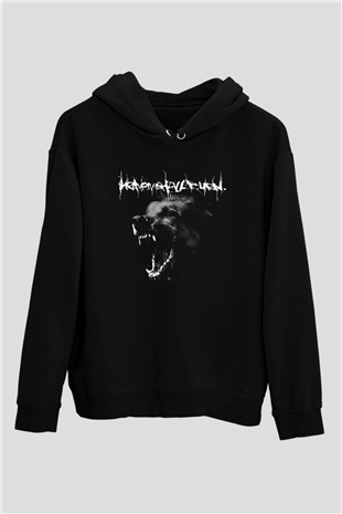 Heaven Shall Burn Siyah Unisex Kapüşonlu Sweatshirt
