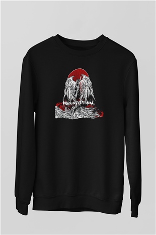 Heaven Shall Burn Siyah Unisex Sweatshirt